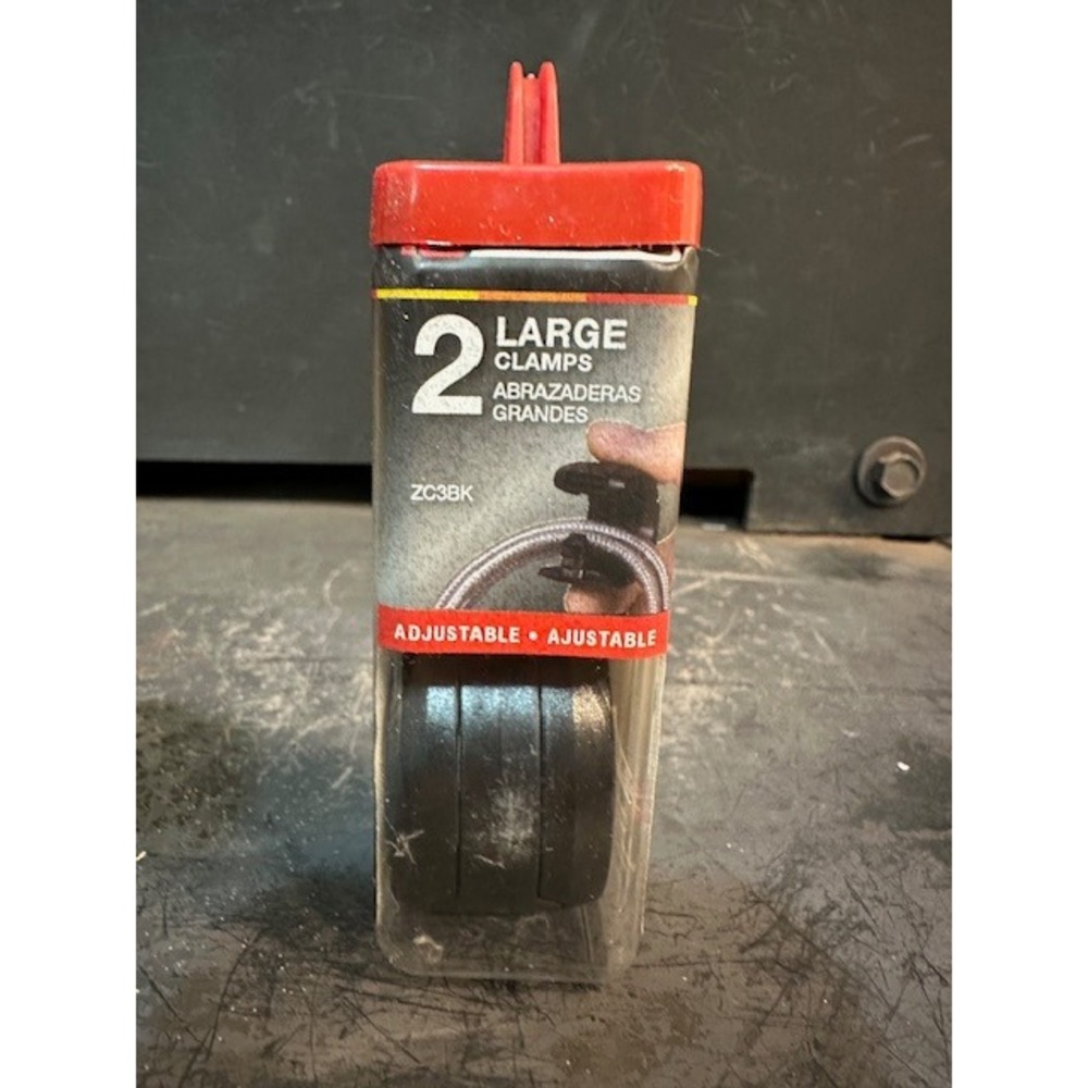 TayMac Mini Cable Grip 2 Large Adjustable Clamps Black ZC3BK Cord Organizer New
